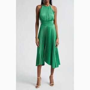 A.L.C. - Renzo II Pleated Sleeveless Midi Dress